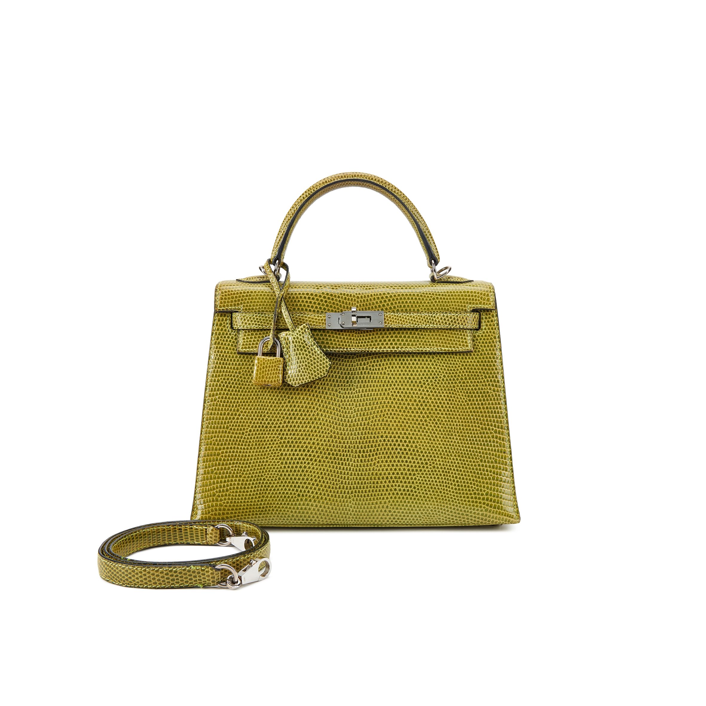 H**mes master kelly 28 lizard skin anise green gold buckle hardware (28*22*10cm)